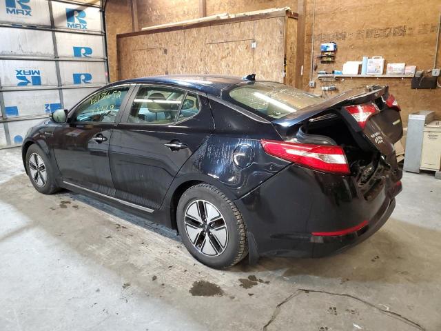 KNAGM4AD2C5036188 - 2012 KIA OPTIMA HYB BLACK photo 3