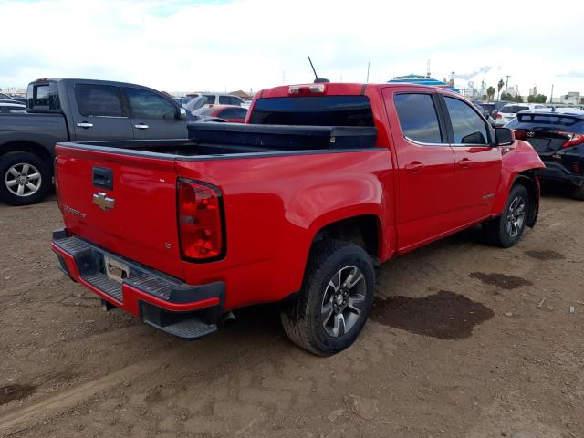 1GCGSCEN6H1141112 - 2017 CHEVROLET COLORADO L RED photo 4