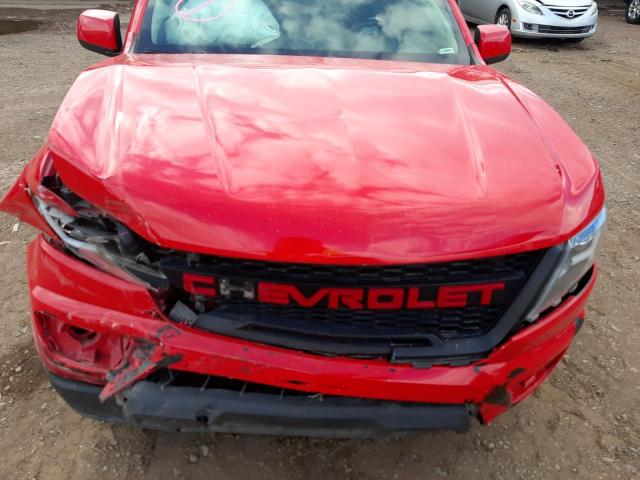1GCGSCEN6H1141112 - 2017 CHEVROLET COLORADO L RED photo 7