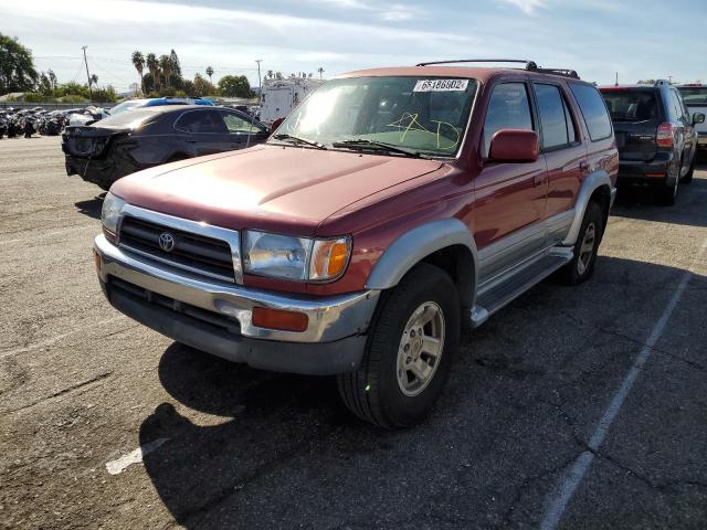 JT3GN87R6W0068366 - 1998 TOYOTA 4RUNNER LI RED photo 2