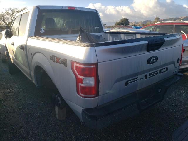 1FTEW1EG7JKE45647 - 2018 FORD F150 SUPER SILVER photo 3