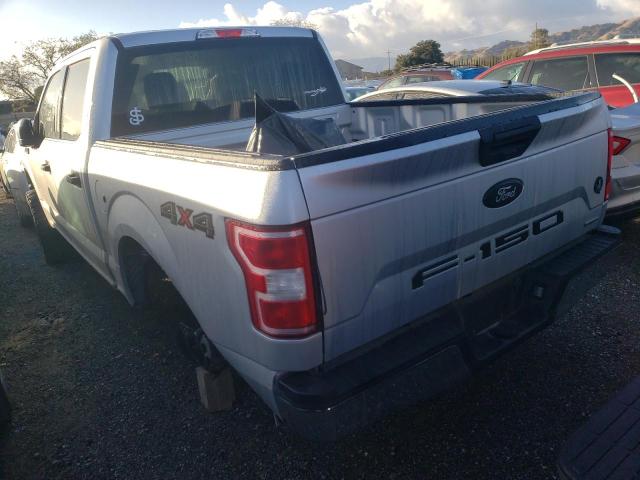 1FTEW1EG7JKE45647 - 2018 FORD F150 SUPER SILVER photo 9