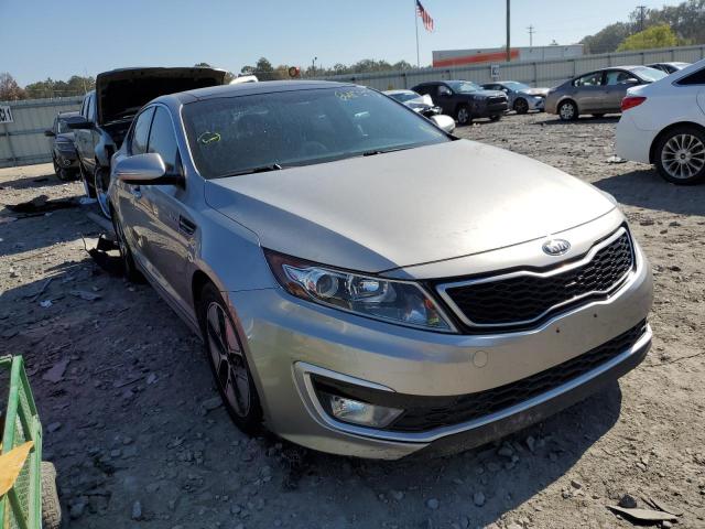 KNAGM4AD3D5059304 - 2013 KIA OPTIMA HYB SILVER photo 1