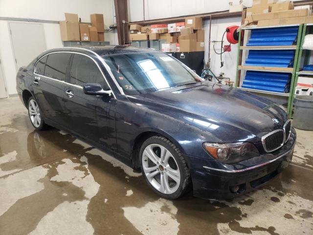 WBAHN83527DT71218 - 2007 BMW 750 BLUE photo 1