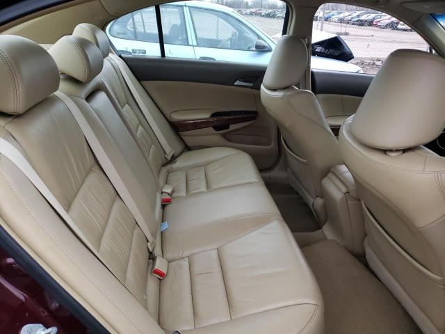 1HGCP36878A083778 - 2008 HONDA ACCORD EXL BURGUNDY photo 10