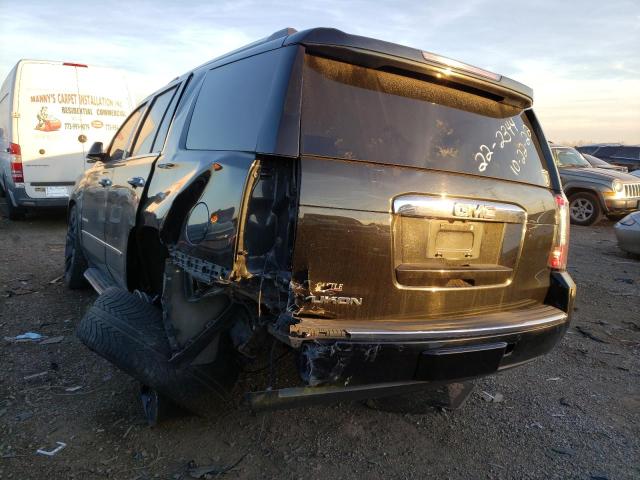 1GKS2CKJ0GR277378 - 2016 GMC YUKON DENA BLACK photo 3