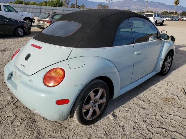 3VWCD31Y05M317723 - 2005 VOLKSWAGEN NEW BEETLE 蓝色 照片 4