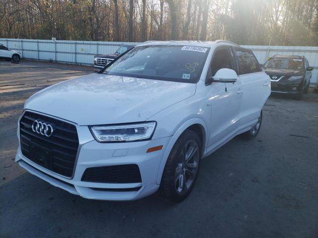 WA1JCCFS8JR024687 - 2018 AUDI Q3 PREMIUM WHITE photo 2