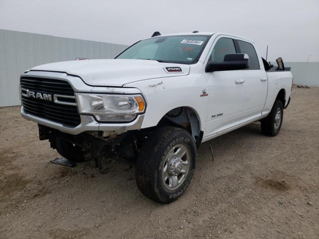 3C6UR5DL3MG628314 - 2021 RAM 2500 BIG H WHITE photo 2