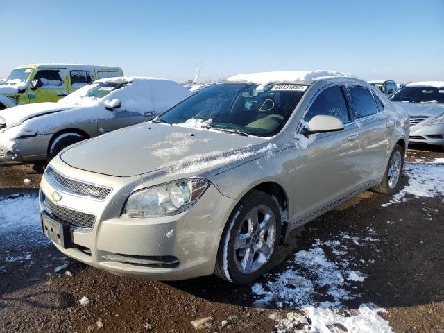 1G1ZC5EB5AF145581 - 2010 CHEVROLET MALIBU 1LT ვერცხლისფერი ფოტო 2