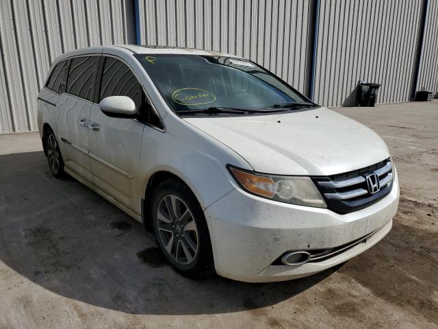 5FNRL5H91EB071795 - 2014 HONDA ODYSSEY TO WHITE photo 1