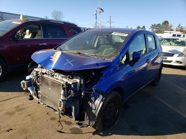 3N1CE2CPXGL378734 - 2016 NISSAN VERSA NOTE BLUE photo 2