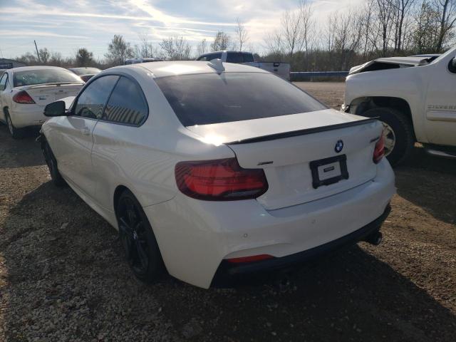 WBA2J7C04L7E45587 - 2020 BMW M240XI WHITE photo 3