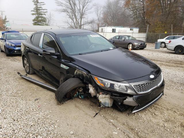 KNAGM4AD1E5073557 - 2014 KIA OPTIMA HYB BLACK photo 1