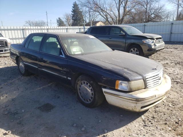 1G6KD54Y4WU****** - 1998 CADILLAC DEVILLE BLUE photo 1