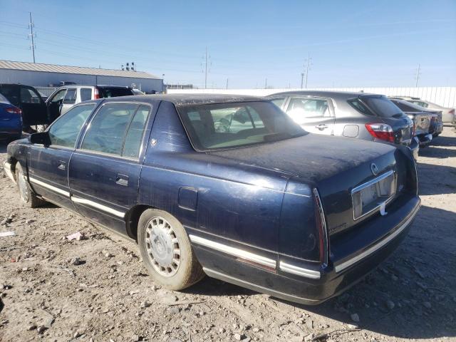 1G6KD54Y4WU****** - 1998 CADILLAC DEVILLE BLUE photo 3