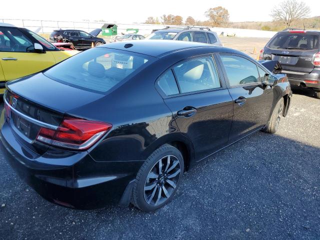 19XFB2F98FE061151 - 2015 HONDA CIVIC EXL შავი ფოტო 4