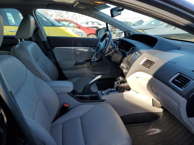 19XFB2F98FE061151 - 2015 HONDA CIVIC EXL შავი ფოტო 5