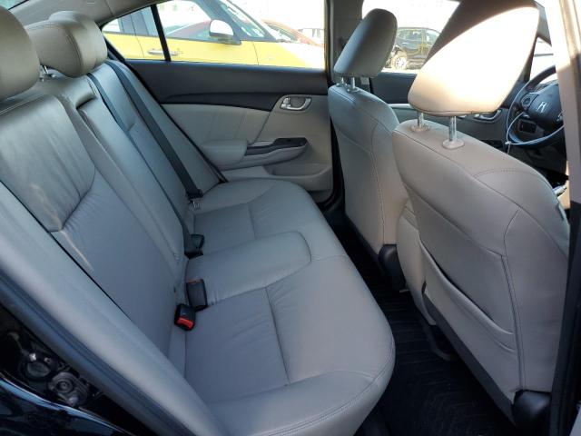 19XFB2F98FE061151 - 2015 HONDA CIVIC EXL შავი ფოტო 6