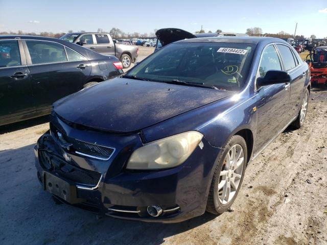 1G1ZK577X84175936 - 2008 CHEVROLET MALIBU LTZ 蓝色 照片 2