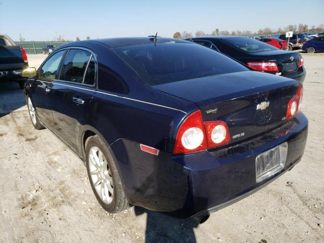 1G1ZK577X84175936 - 2008 CHEVROLET MALIBU LTZ 蓝色 照片 3