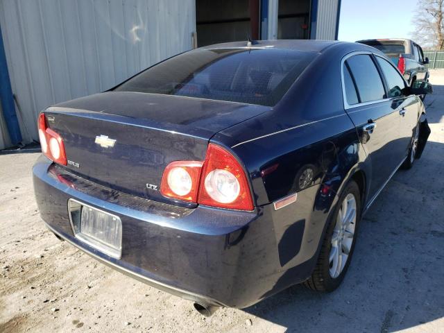 1G1ZK577X84175936 - 2008 CHEVROLET MALIBU LTZ 蓝色 照片 4