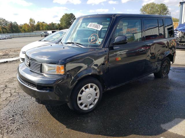 JTLKT324764044410 - 2006 TOYOTA SCION XB შავი ფოტო 2