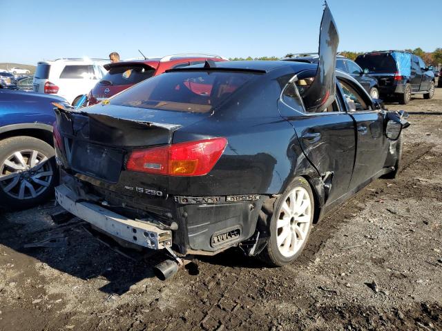 JTHCK262262004591 - 2006 LEXUS IS 250 BLACK photo 4