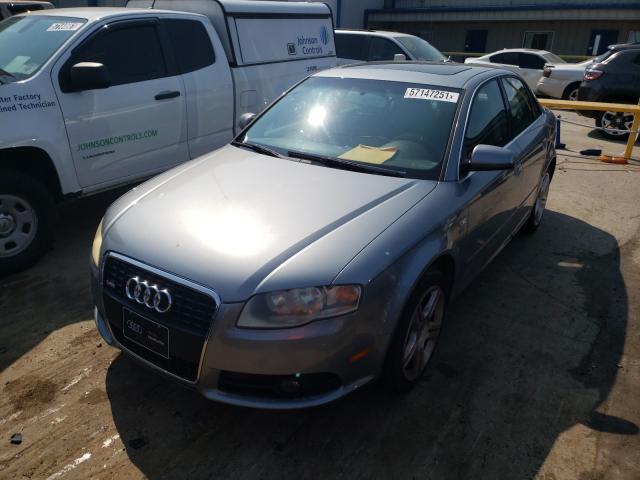 WAUAF78E28A060439 - 2008 AUDI A4 2.0T SILVER photo 2