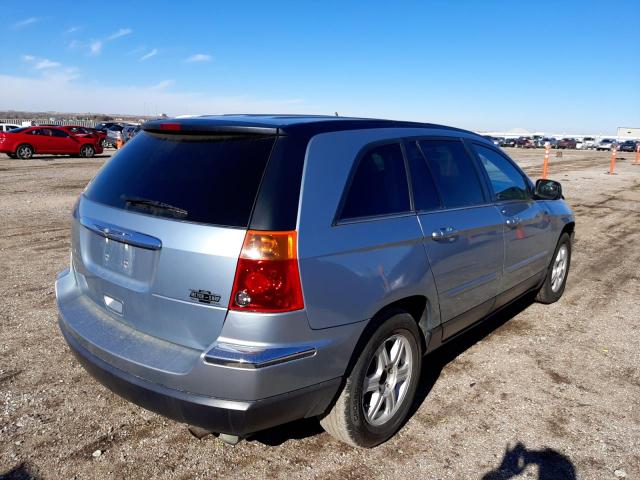 2A4GM68436R762938 - 2006 CHRYSLER PACIFICA T BLUE photo 4