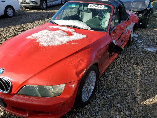 WBACH3342YLF44399 - 2000 BMW Z3 2.8 RED photo 10