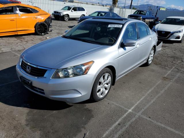 1HGCP2F71AA114613 - 2010 HONDA ACCORD SILVER photo 2