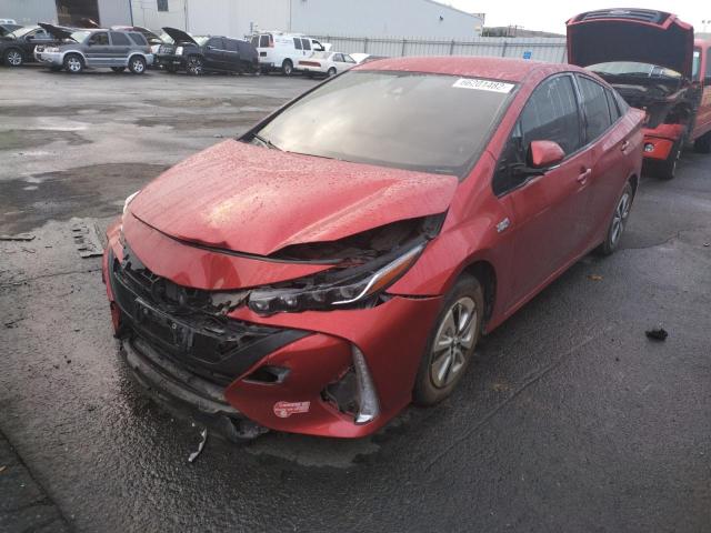 JTDKARFP1J3084621 - 2018 TOYOTA PRIUS PRIM 红色 照片 2