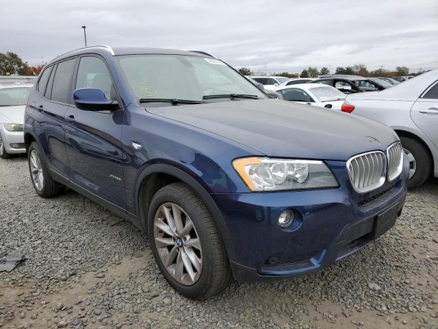 5UXWX9C52D0D05752 - 2013 BMW X3 XDRIVE2 BLUE photo 1