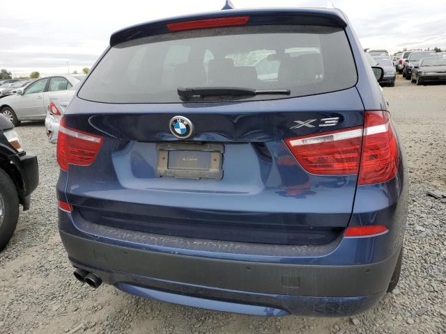 5UXWX9C52D0D05752 - 2013 BMW X3 XDRIVE2 BLUE photo 9