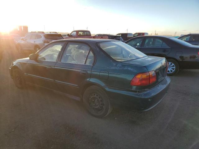 2HGEJ6615XH595487 - 1999 HONDA CIVIC BASE GREEN photo 3