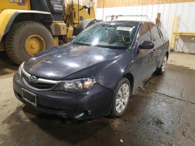 JF1GE6A67BH518557 - 2011 SUBARU IMPREZA 2. GRAY photo 2