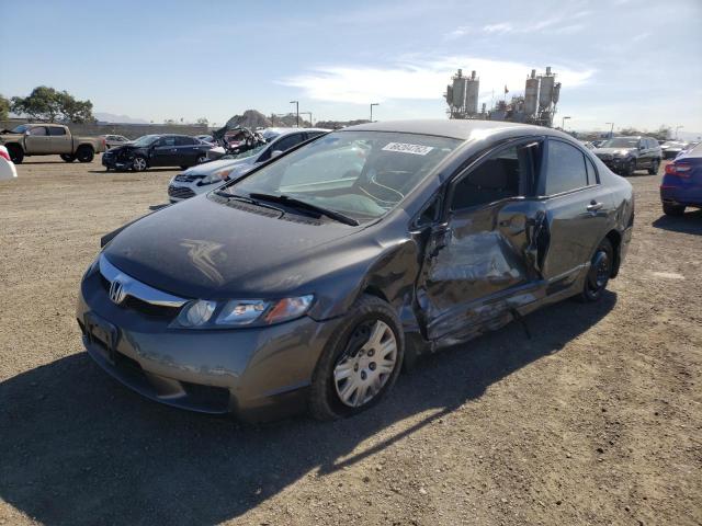 2HGFA1F30BH549387 - 2011 HONDA CIVIC VP GRAY photo 2