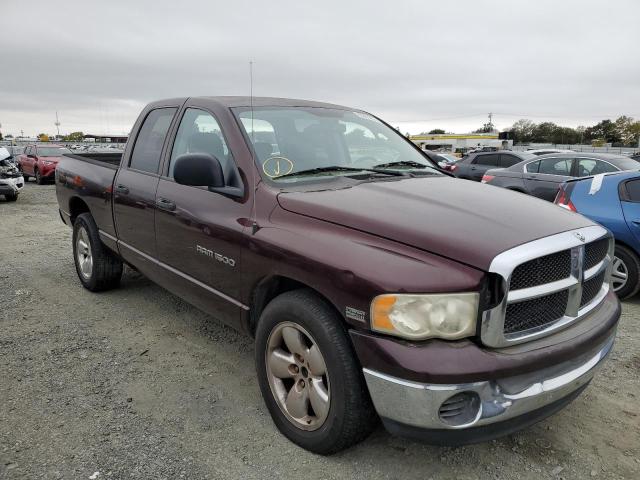 1D7HA18D24J123723 - 2004 DODGE RAM PICKUP BURGUNDY photo 1