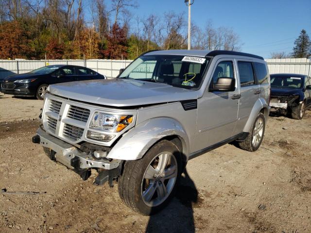 1D4PU4GK0BW582685 - 2011 DODGE NITRO HEAT SILVER photo 2