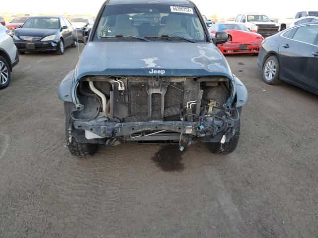 1J4GL38K65W502751 - 2005 JEEP LIBERTY RE 绿色 照片 9