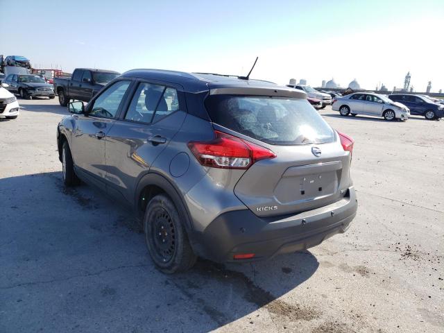 3N1CP5CVXLL490843 - 2020 NISSAN KICKS SV GRAY photo 3