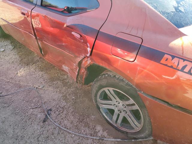 2B3KA53H06H289827 - 2006 DODGE CHARGER R/ ORANGE photo 9