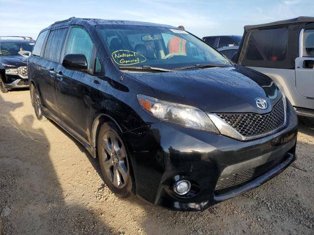 5TDXK3DC0ES420702 - 2014 TOYOTA SIENNA SPO BLACK photo 1