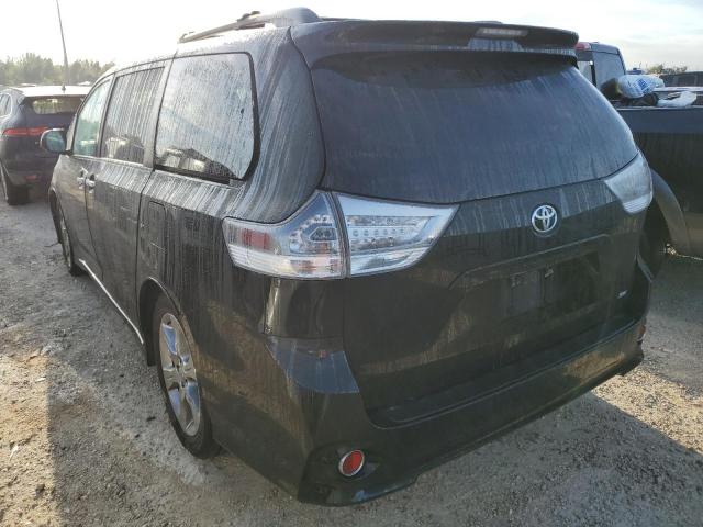 5TDXK3DC0ES420702 - 2014 TOYOTA SIENNA SPO BLACK photo 3