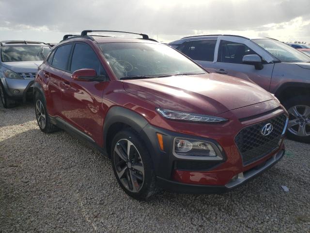 KM8K53A53MU615982 - 2021 HYUNDAI KONA ULTIM RED photo 1