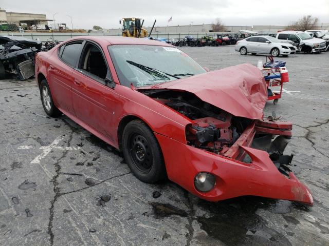 2G2WP552381102667 - 2008 PONTIAC GRAND PRIX წითელი ფოტო 1