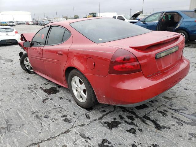2G2WP552381102667 - 2008 PONTIAC GRAND PRIX წითელი ფოტო 3