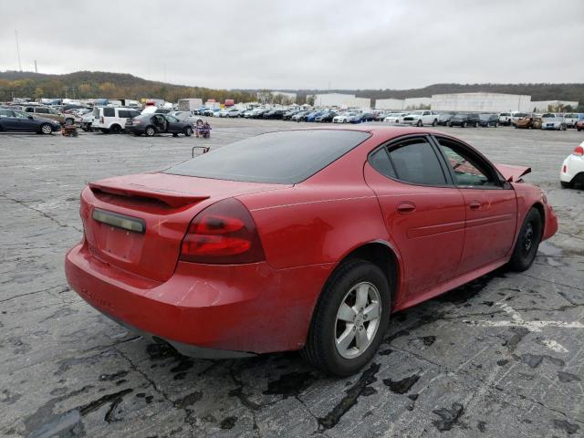 2G2WP552381102667 - 2008 PONTIAC GRAND PRIX წითელი ფოტო 4