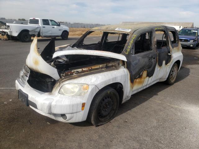 3GNBAADB8AS507592 - 2010 CHEVROLET HHR LS WHITE photo 2